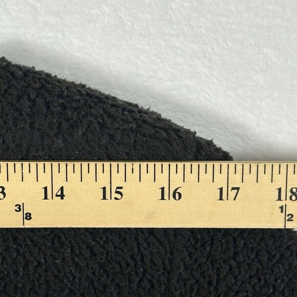 The North Face Sherpa Fleece Zip Up Jacket Men’s Small Full Zip Pockets‎ Black - Picture 7 of 16